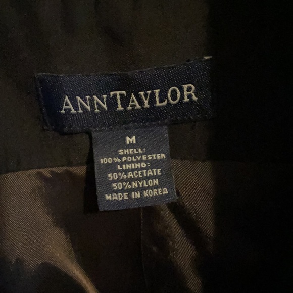 Ann Taylor | black jacket | medium - Picture 2 of 4
